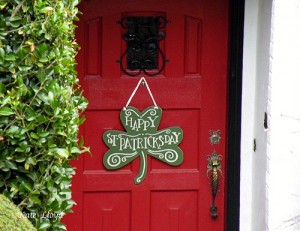 A welcoming front door!