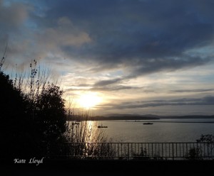 Sunrise at Lake Washington, WA