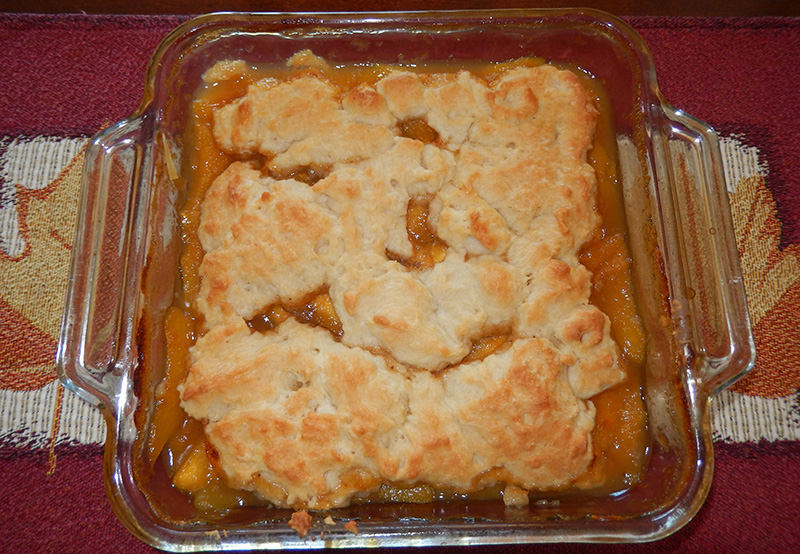 Kathleen Kohler’s mouth-watering peach cobbler started me thinking.