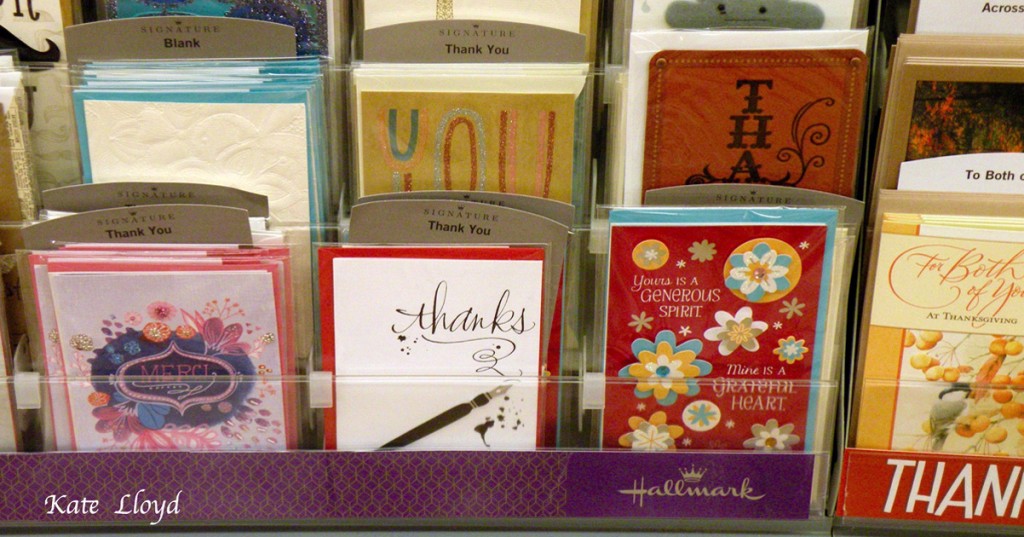Yes, send out those Thank You notes!