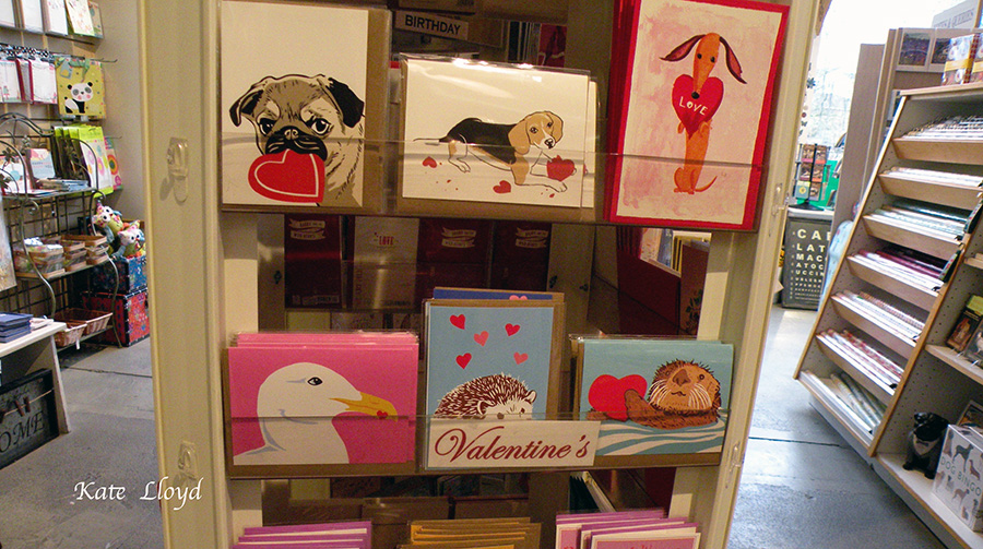 If you exchange cards, it pays to shop early. Or make one!