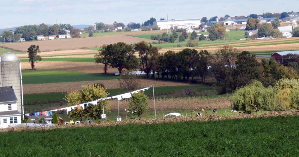 Laundry day in glorious Lancaster County, PA.