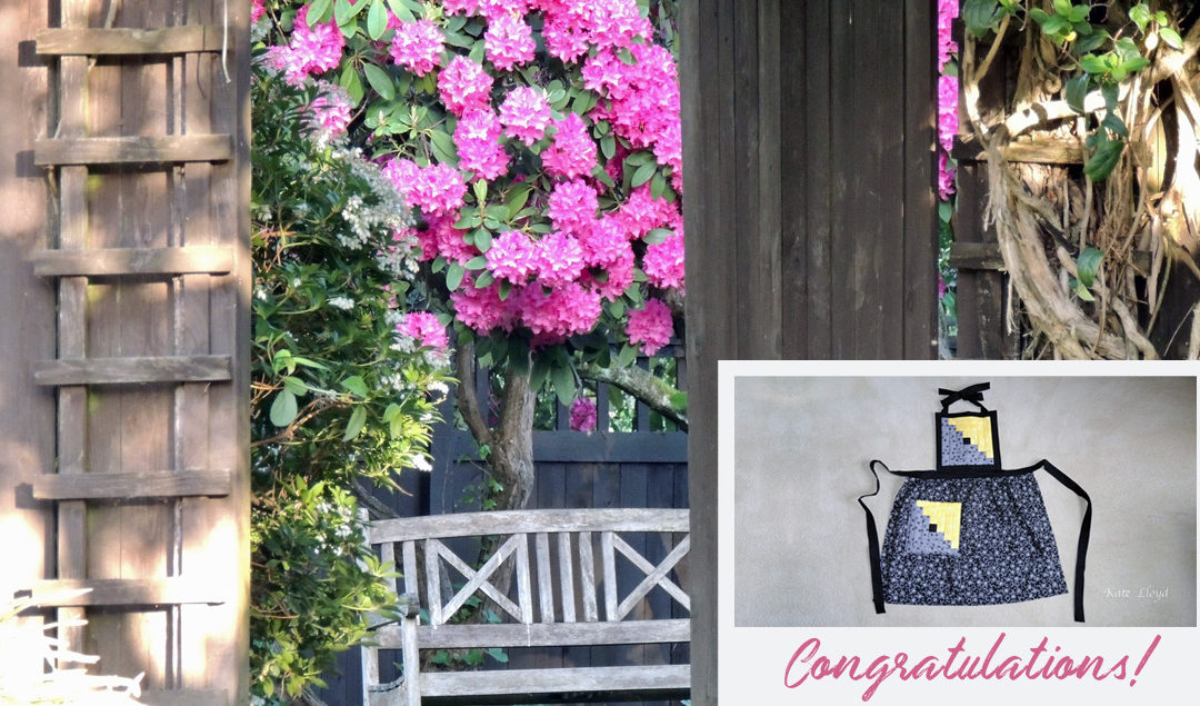 Giveaway Winner and Almost Secret Gardens