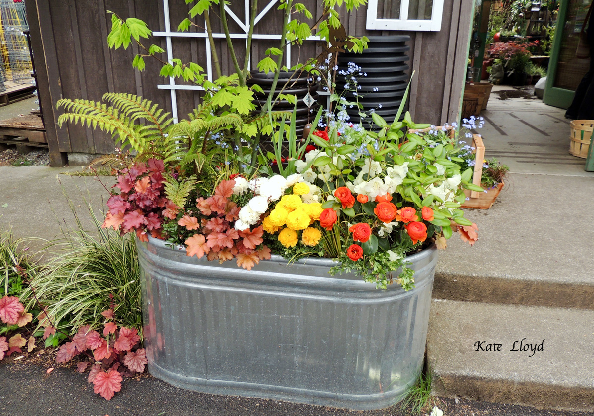 I'd rather be buying planters or filling pots! 
