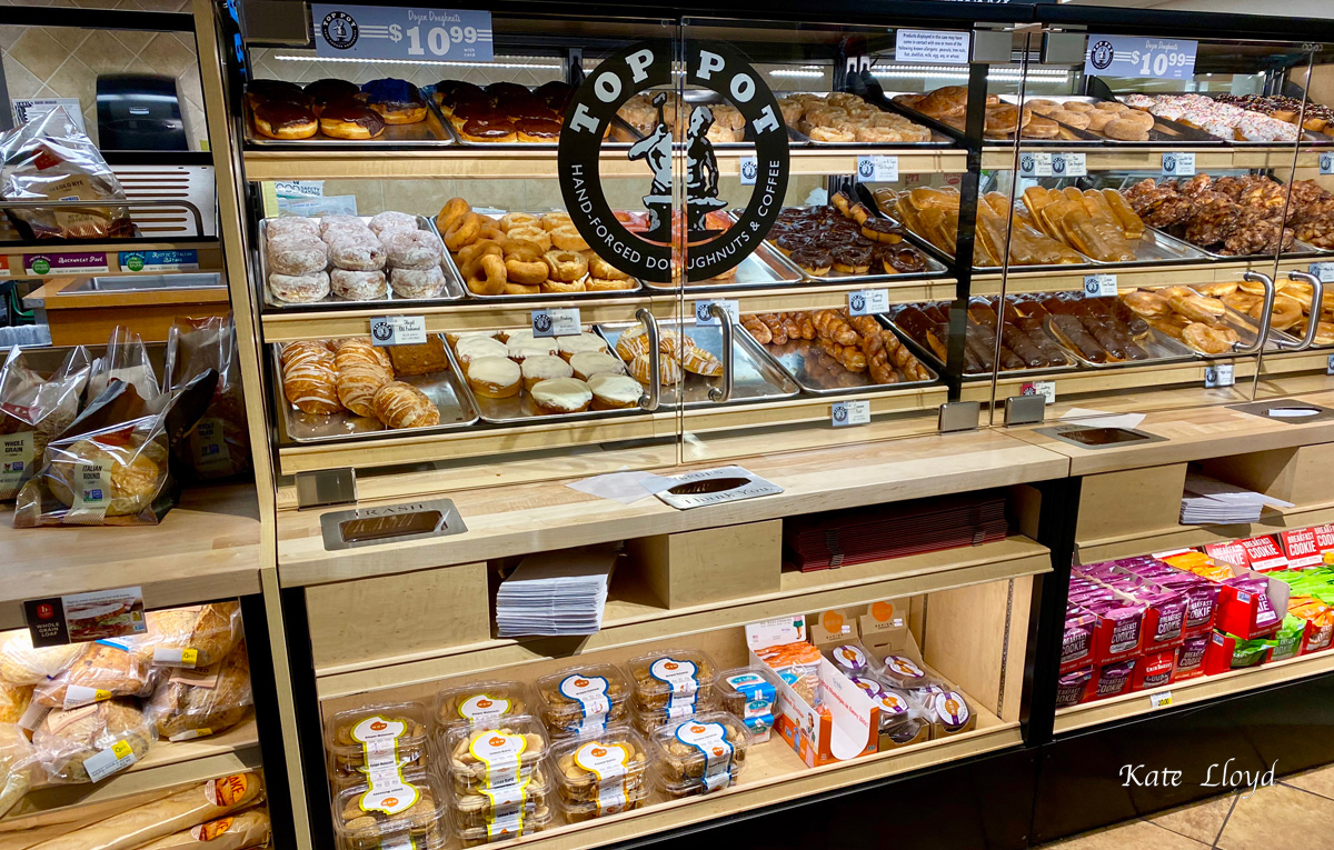 We managed to pass these doughnuts by. 