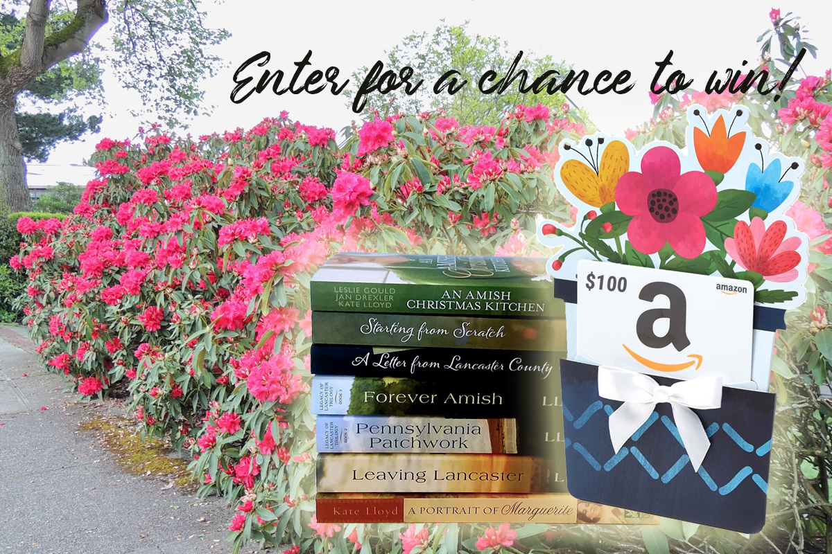 Enter for a chance to win a $100 Amazon gift card and a signed copy of one of Kate Lloyd's books