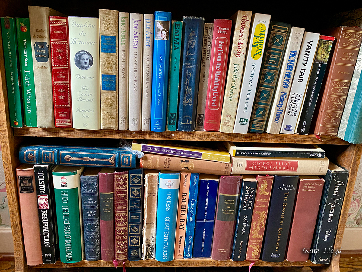 Books I can’t bring myself to give away.