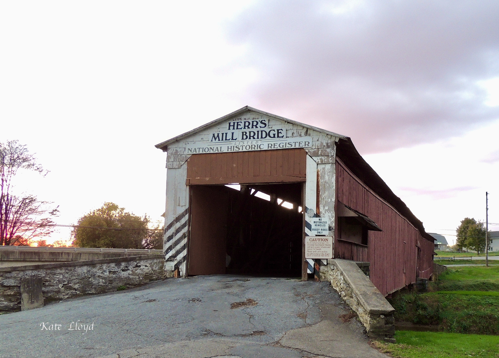 I love the covered bridges of Lancaster County!