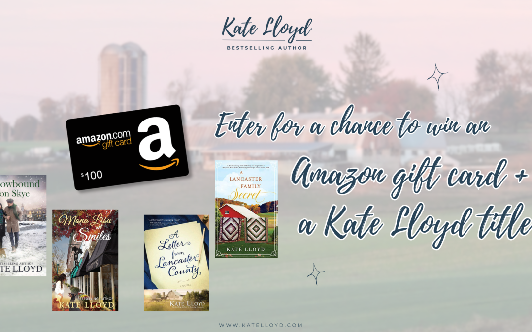 Kate’s Autumn Newsletter and Giveaway!