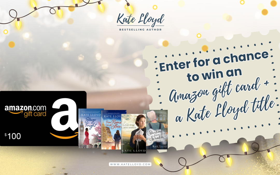 Kate’s December Newsletter and Giveaway!