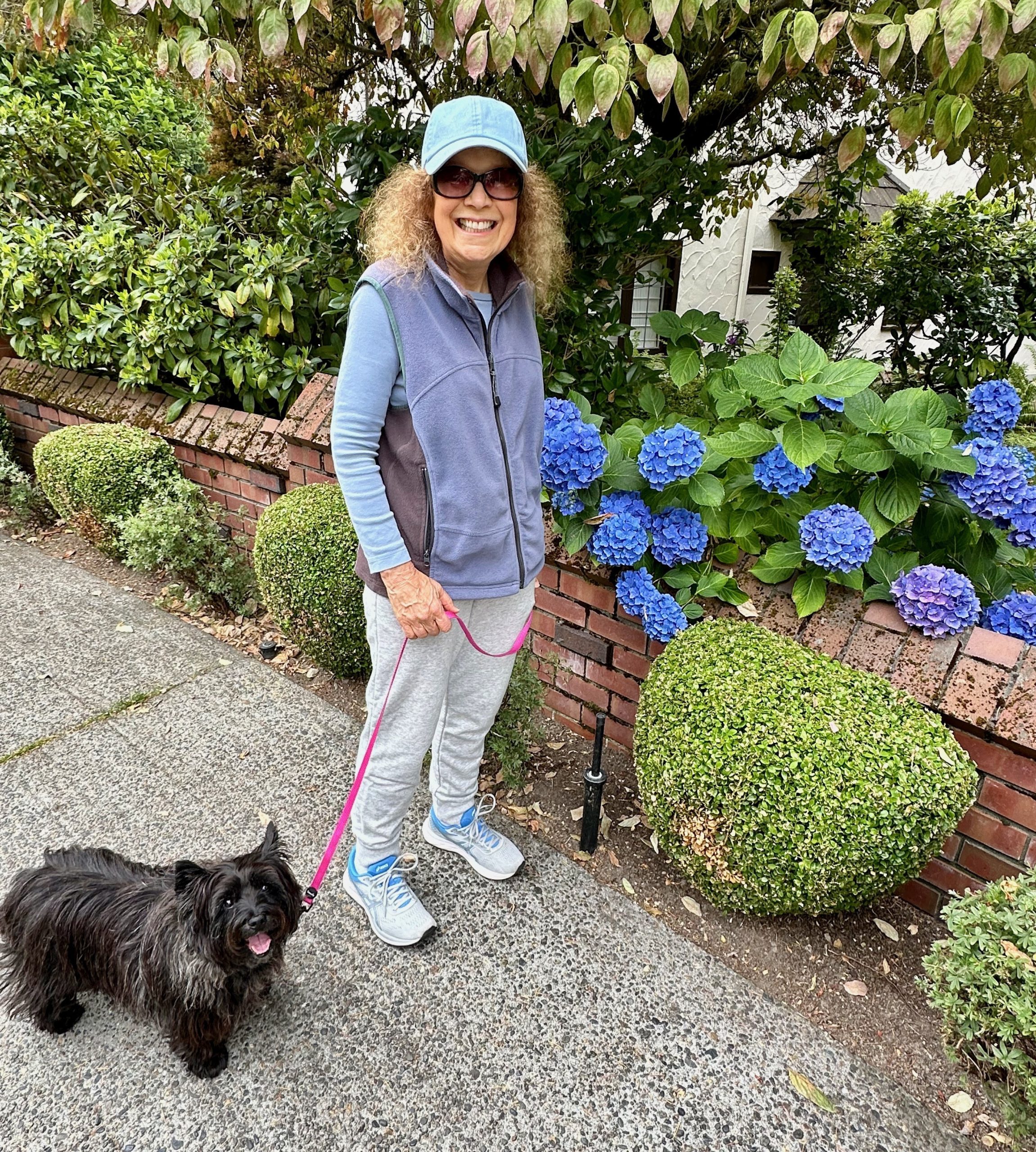 Daily walk with Piper