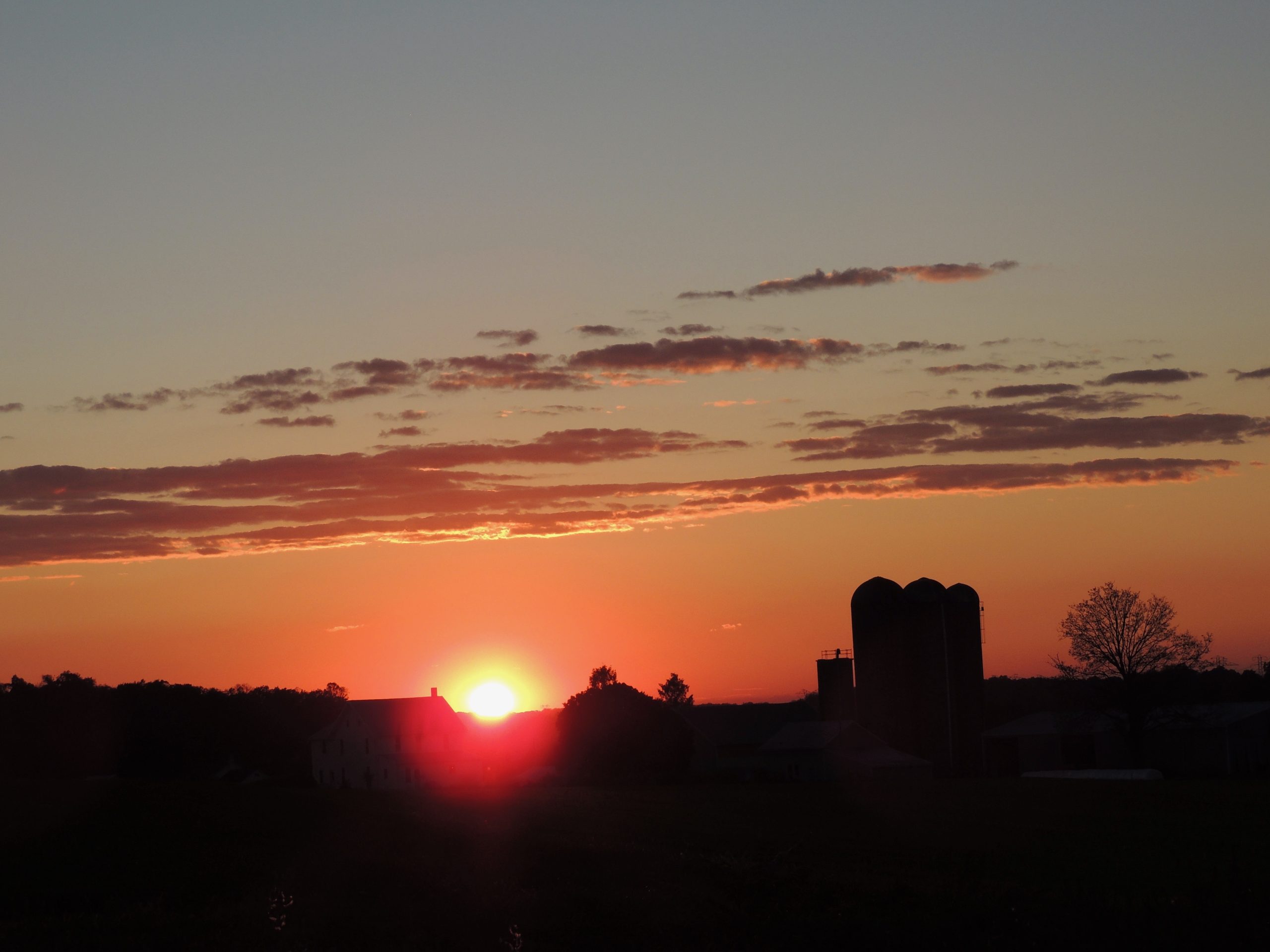Lancaster County sunset!